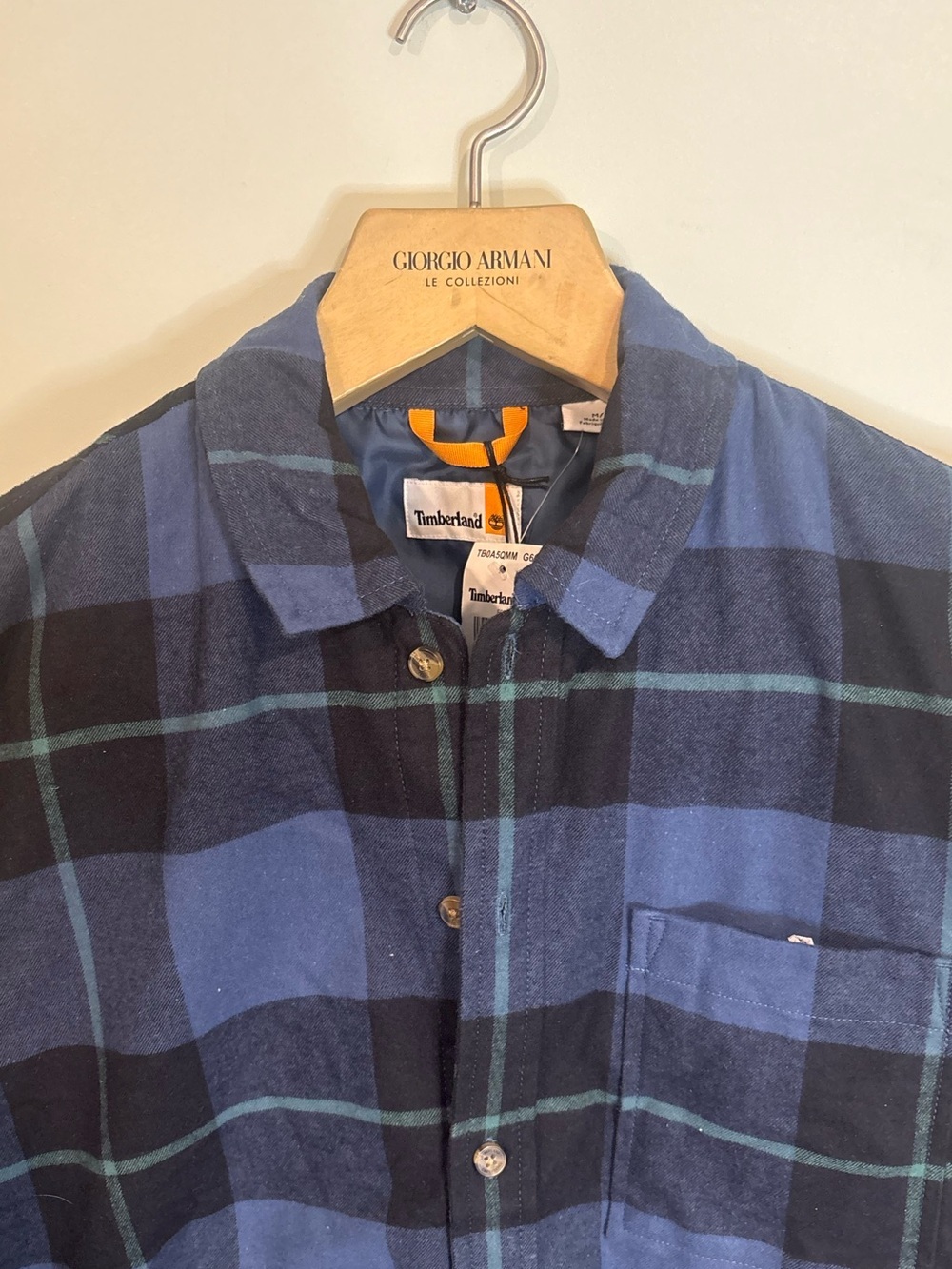 Timberland long-sleeve plaid flannel - Picture 2 of 13